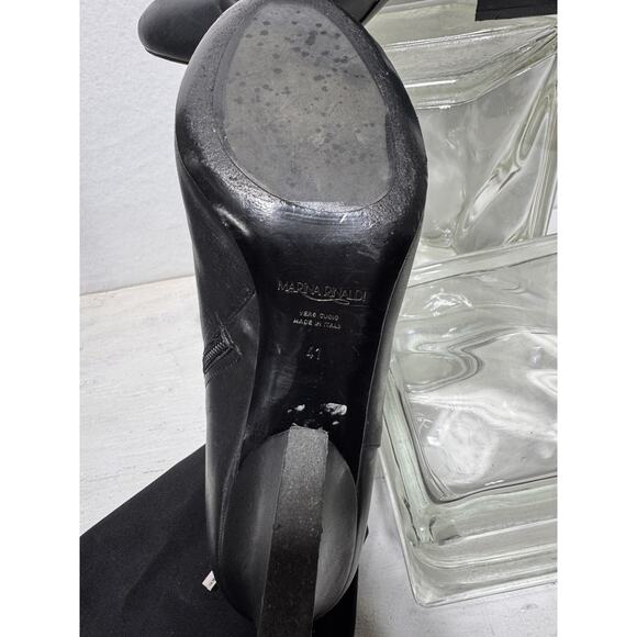 Marina Rinaldi Women's Block Heel Knee Boots Size 10 - Picture 5 of 9